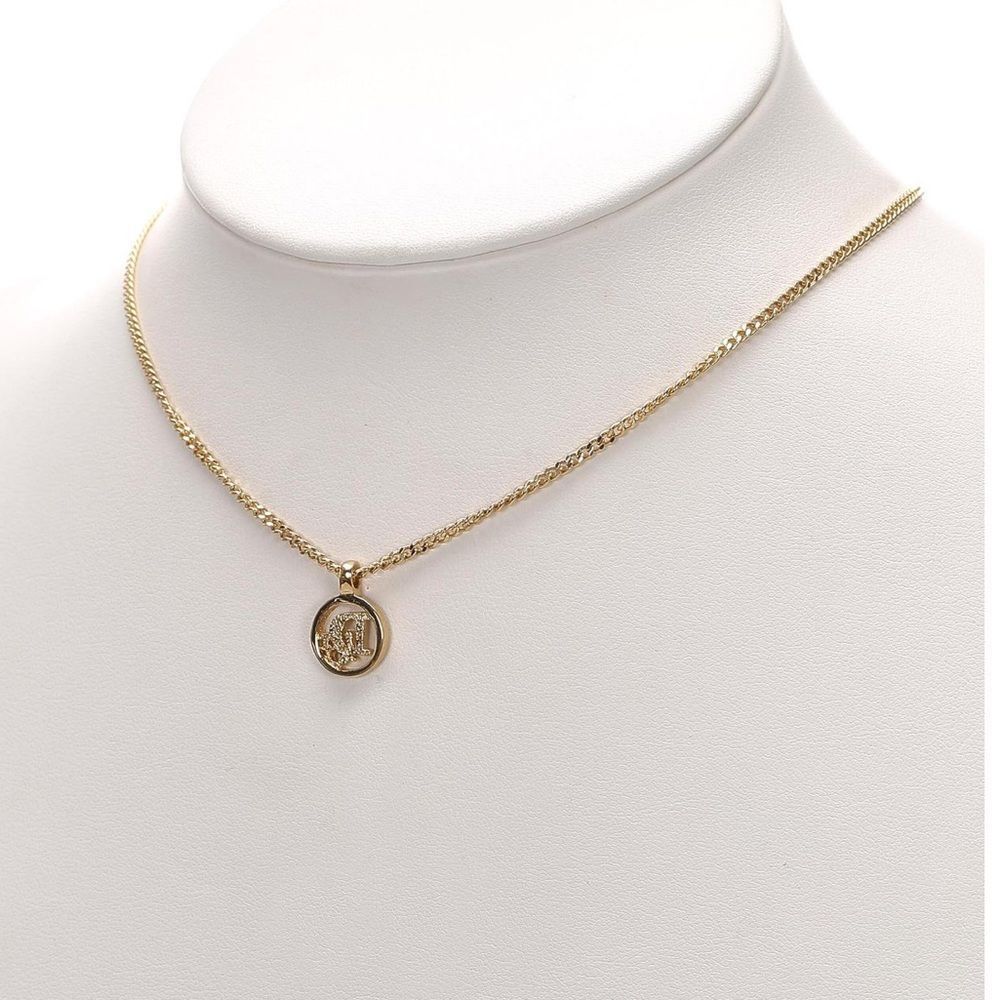 💎 AUTH Christian Dior logo necklace - Picture 2 of 5